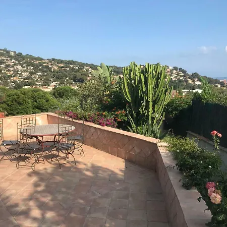 Maison Vue Mer Piscine Les Mimosas Le Lavandou