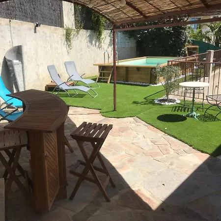 Maison Vue Mer Piscine Les Mimosas Le Lavandou