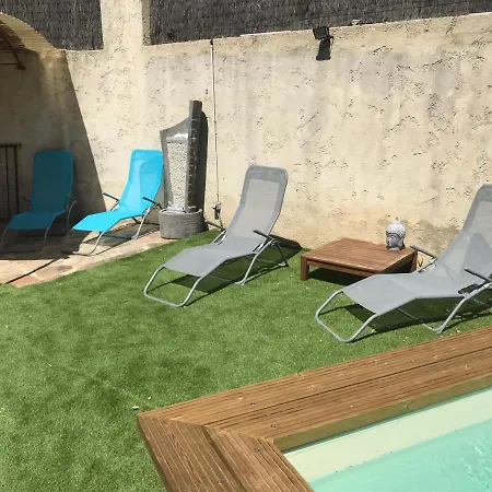 Maison Vue Mer Piscine Les Mimosas Le Lavandou *